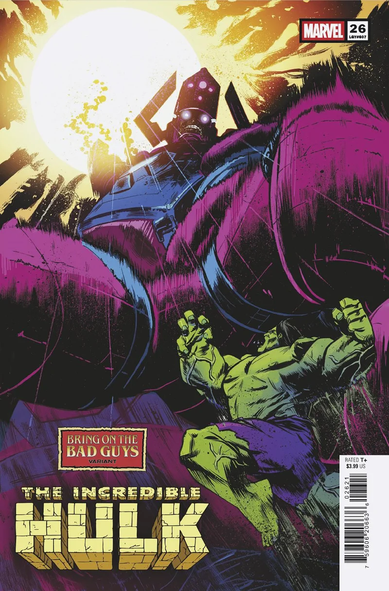 L'Incroyable Hulk #26 Sanford Greene Variante Bring On The Bad Guys