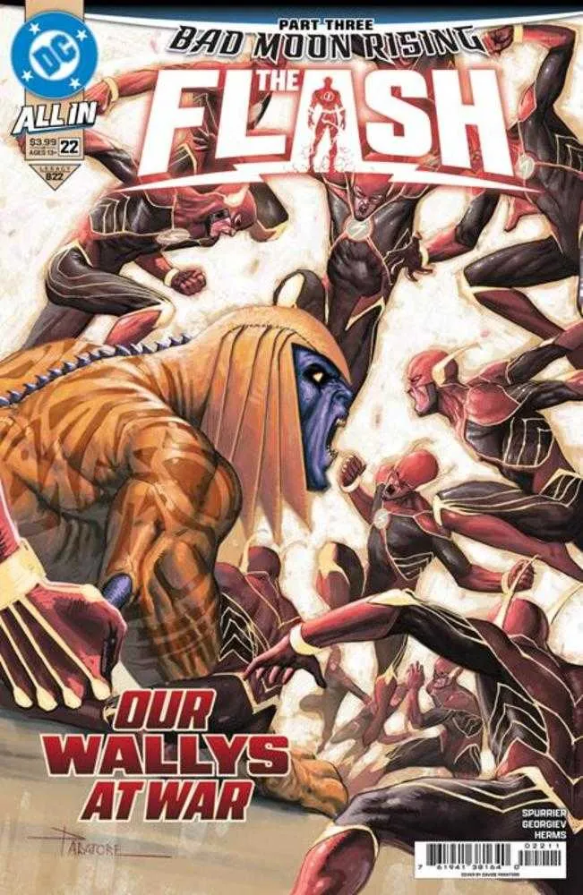 Flash #22 Couverture de Davide Paratore