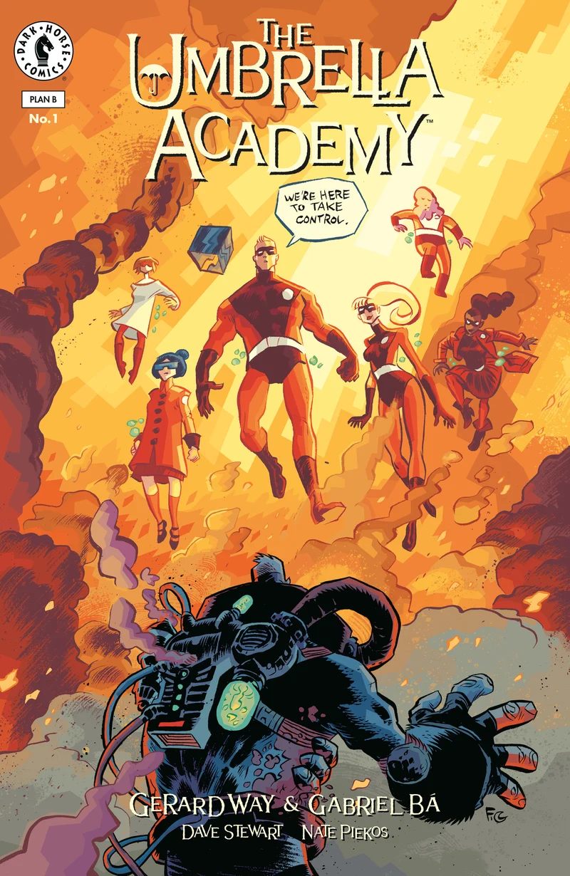 Umbrella Academy : Plan B #1 (Couverture B) (Fabio Moon)