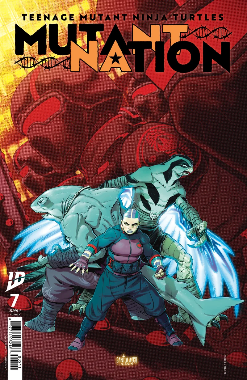 Tortues Ninja : Mutant Nation #7 Couverture A (Santolouco)
