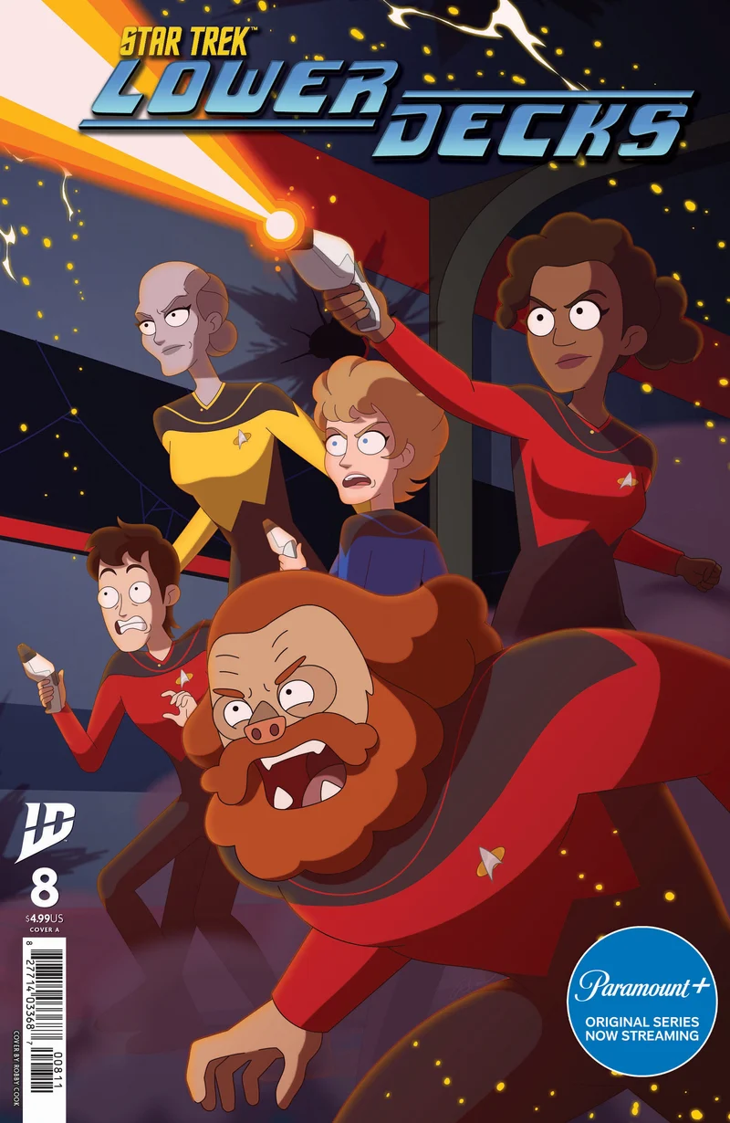 Star Trek : Lower Decks #8 Couverture A (Cook)