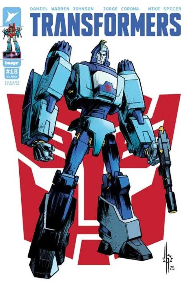 Transformers #18 2e impression Image B Howard Autobot 07/02/2025
