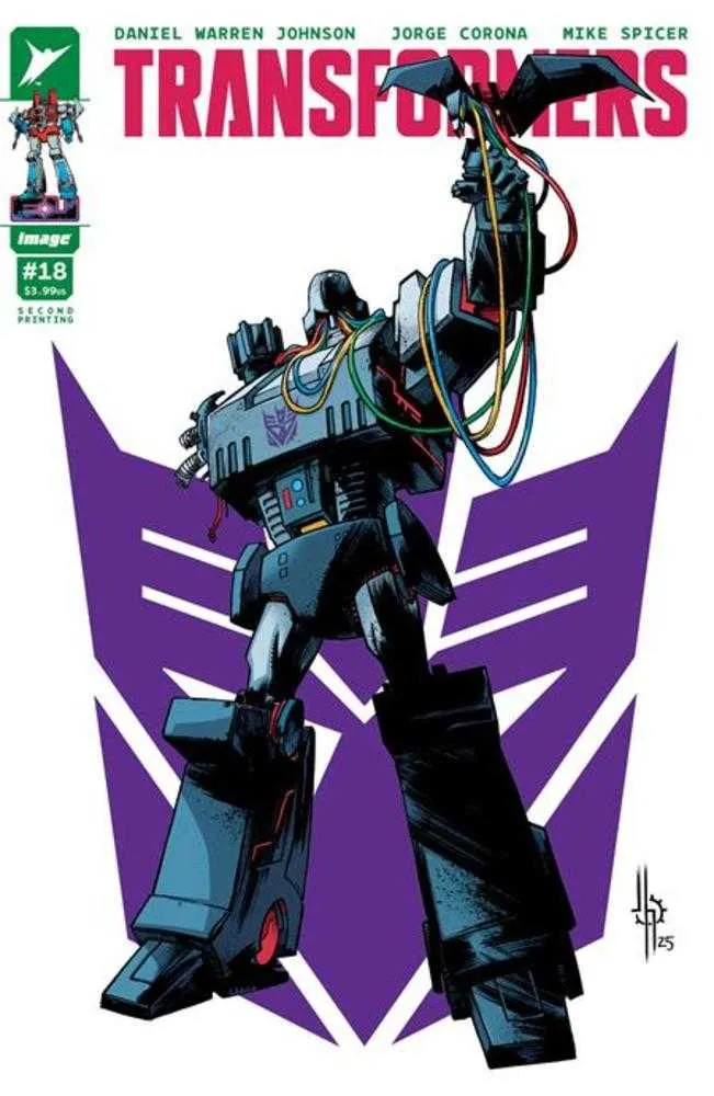 Transformers #18 2e impression Image A Howard Decepticon 07/02/2025