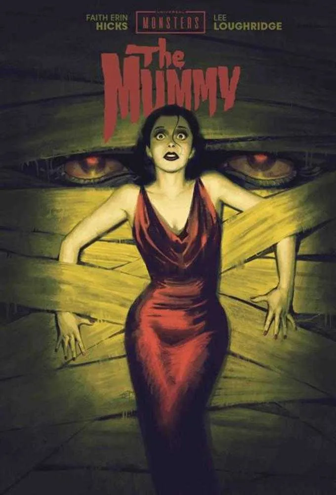 Universal Monsters La Momie Couverture rigide Exclusivité du marché direct Couverture David Talaski