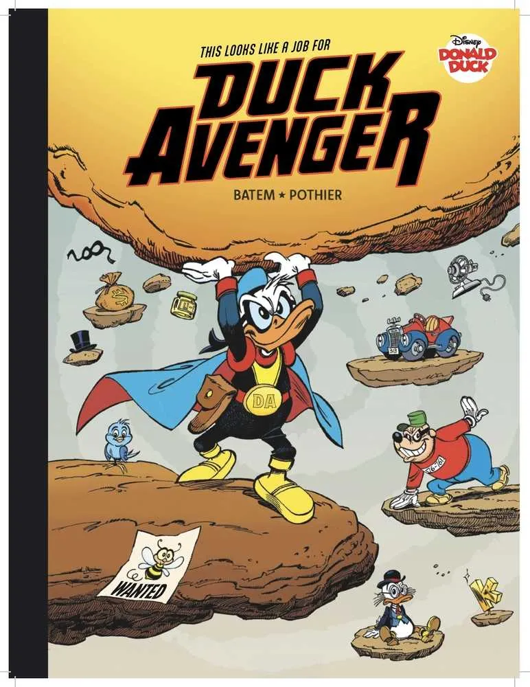 Walt Disney Donald Duck Relié Ressemble à un travail pour Duck Avenger