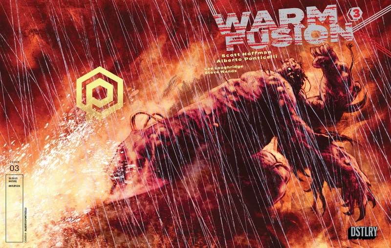 Warm Fusion #3 Couverture d'Alberto Ponticelli