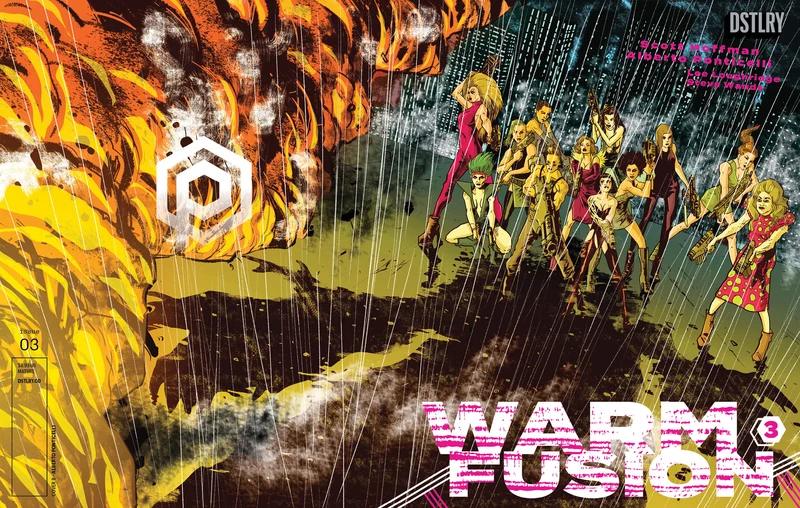 Warm Fusion #3 Couverture B Alberto Ponticelli Variante