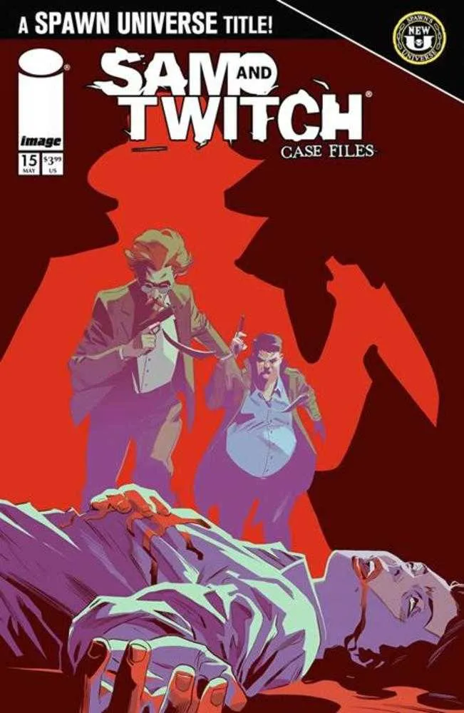 Spawn Sam et Twitch Case Files #15 Couverture A Marco Failla