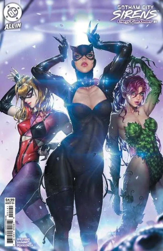 Gotham City Sirens Unfit For Orbit #1 (sur 5) Couverture C Kyuyong Eom Variante de stock de carte