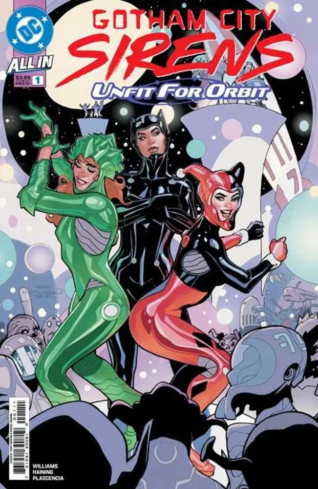 Gotham City Sirens Unfit For Orbit #1 (sur 5) Couverture A Terry Dodson & Rachel Dodson