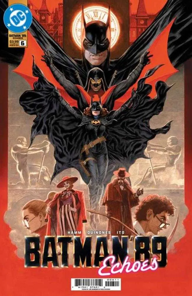 Batman 89 Echoes #6 (sur 6) Couverture A Joe Quinones et Paolo Rivera