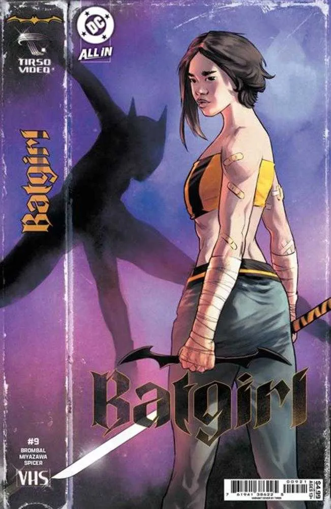Batgirl #9 Couverture B Tirso Variante en papier cartonné