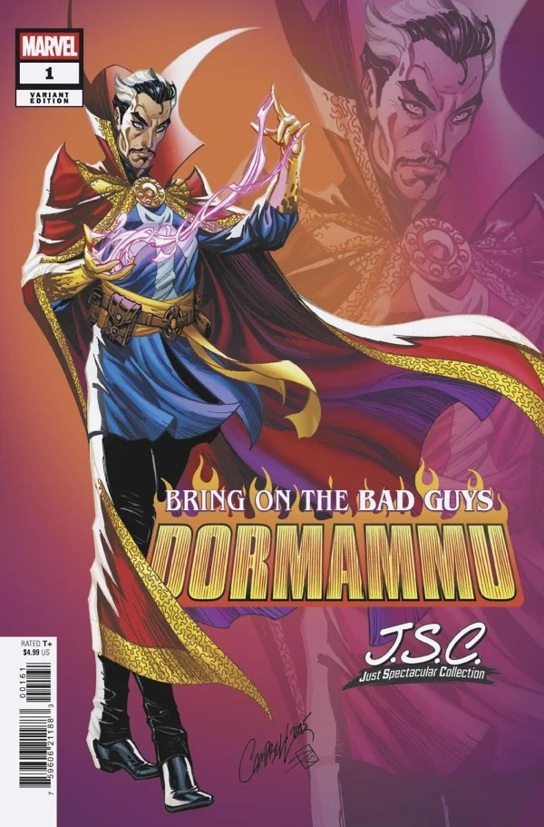Bring On Bad Guys Dormammu #1 J. Scott Campbell Collection Just Spectacular 08/27/2025