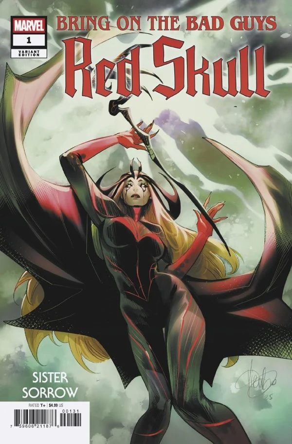 Faites venir les méchants Red Skull #1 Andolfo Sister Sorrow 08/13/2025