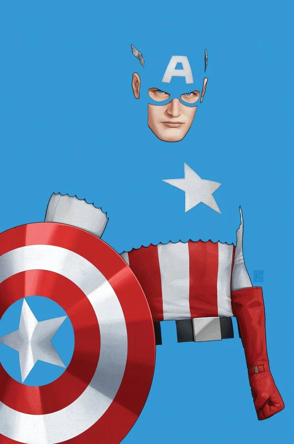 Captain America #2 John Tyler Christopher Negative Space Virgin 08/06/2025