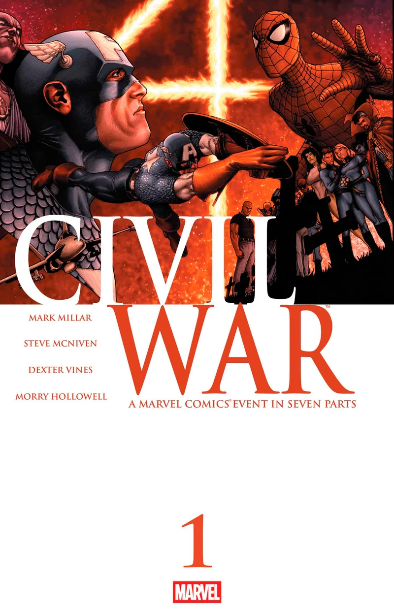 Sortie du fac-similé de Civil War #1 le 08/20/2025