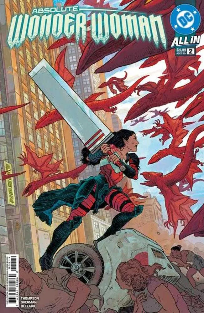 Absolute Wonder Woman #2 4e tirage DC 07/02/2025