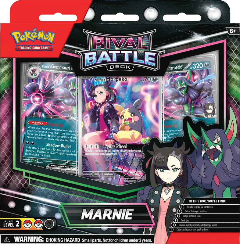 Deck de combat Pokémon Rivaux - Marnie