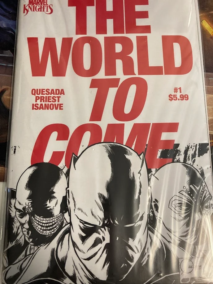 Marvel Knights : The World To Come #1 Variante Surprise Promo