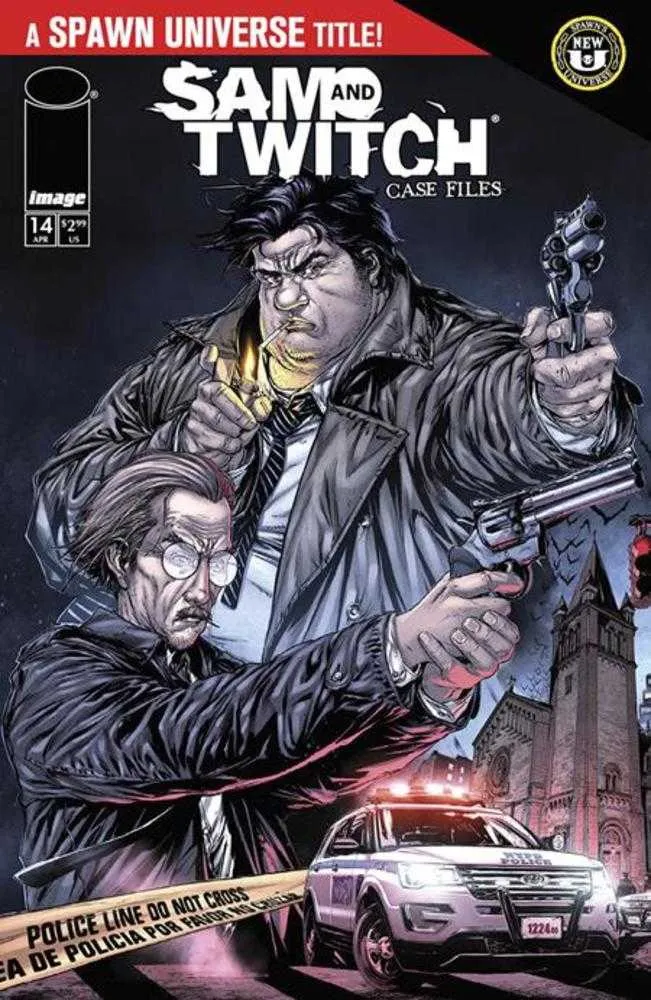 Spawn Sam et Twitch Case Files #14 Couverture A Raymond Gay