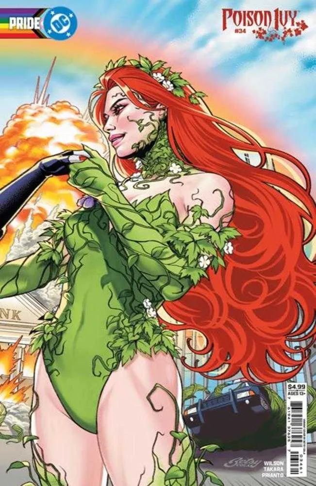 Poison Ivy #34 Couverture D Betsy Cola DC Pride Connecting Card Stock Variante