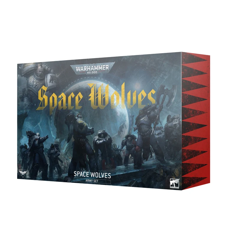 SPACE MARINES : SPACE WOLVES ARMY SET (ANGLAIS)