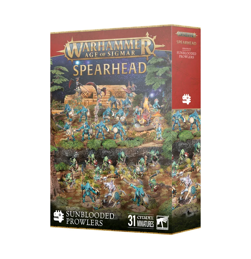 AOS SPEARHEAD : SERAPHON SUNBLOODED PROWLERS