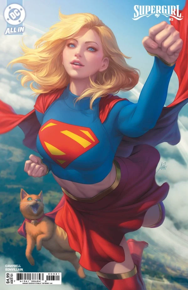 Supergirl #3 DC B Stanley Artgerm Lau 07/09/2025