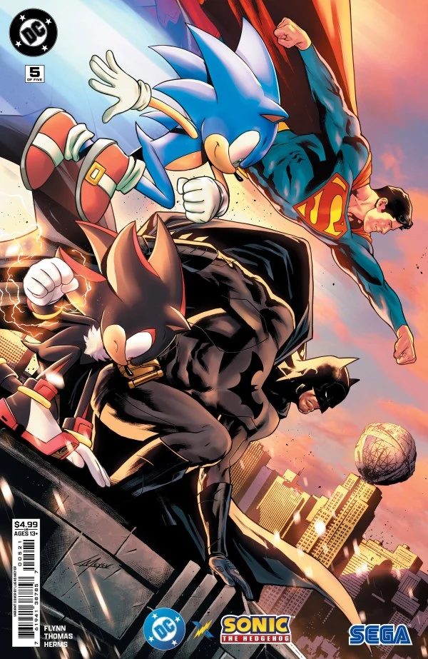 DC X Sonic The Hedgehog #5 [sur 5] DC B Lucas Meyer 07/30/2025