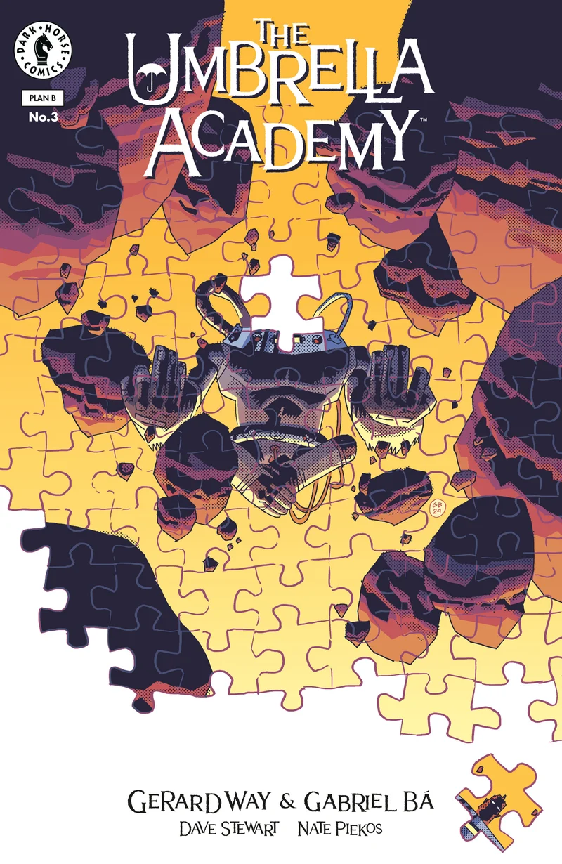 Plan de l'Umbrella Academy Dark Horse B #3 Dark Horse A Bá 10/01/2025