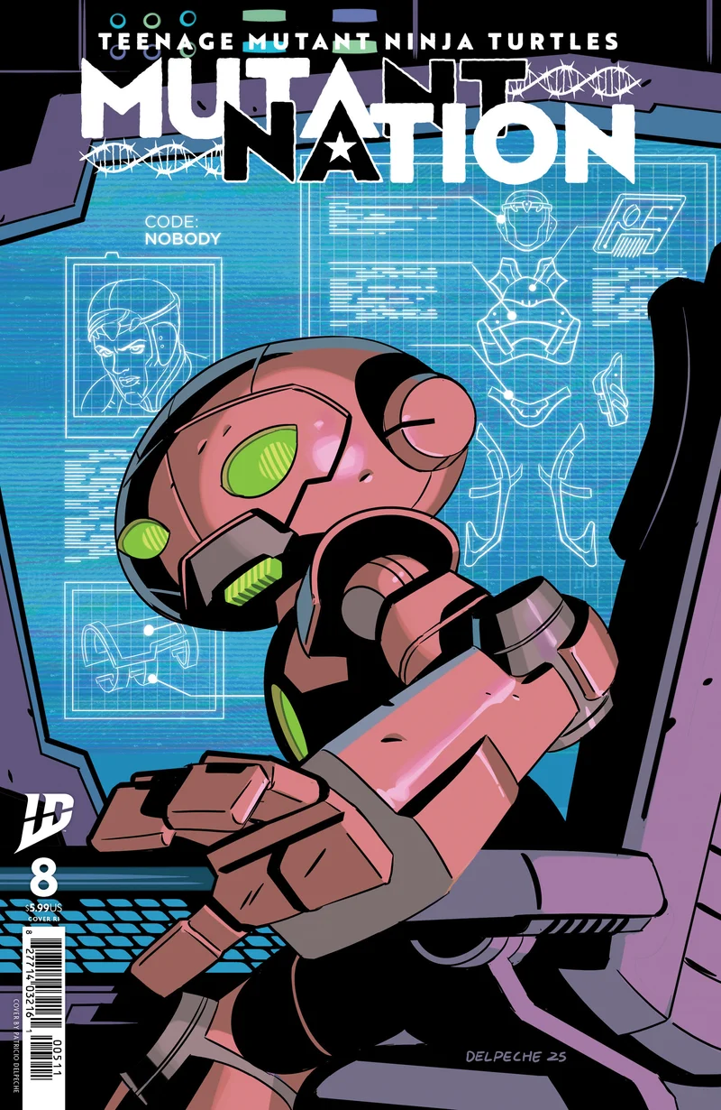 Les Tortues Ninja Mutant Nation #8 IDW 1:10 07/09/2025