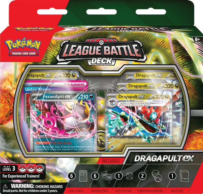 Deck de combat de la Ligue Pokémon - Dragapult Ex