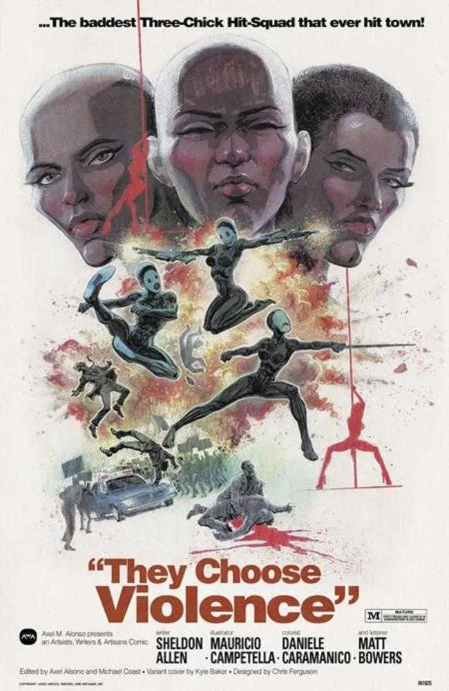 Ils choisissent la violence #1 [sur 5] AWA B Kyle Baker 06/18/2025