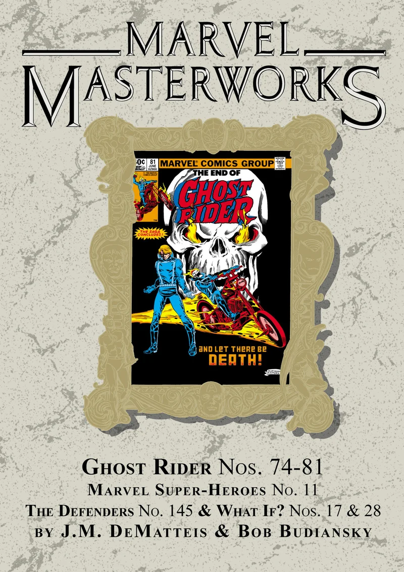Marvel Masterworks : Ghost Rider, tome 7, variante [vente directe uniquement]
