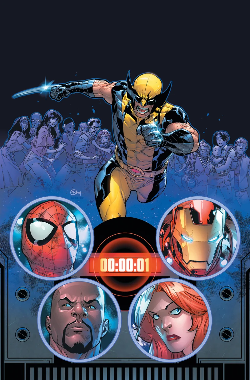 Couverture de l'Omnibus RB Silva de Return of Wolverine [Marché direct uniquement]