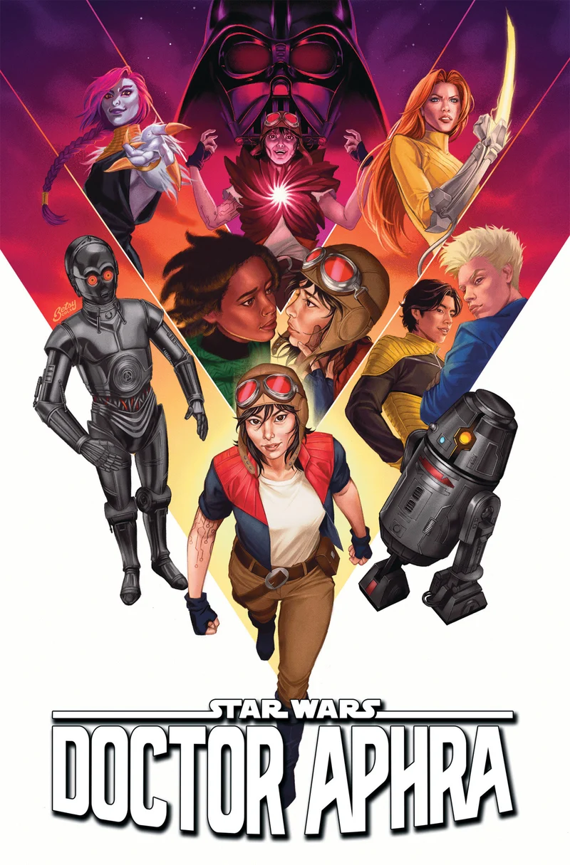 Star Wars : Docteur Aphra - Couverture Betsy Cola : Amis et ennemis (Marché direct uniquement)