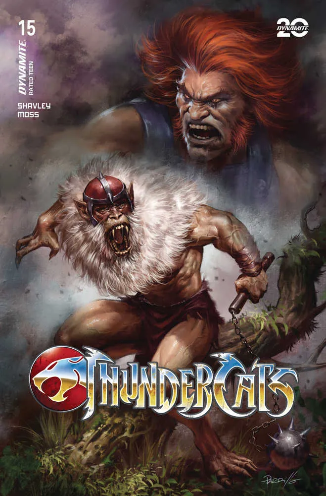 Thundercats #15 Couvre Un Parrillo