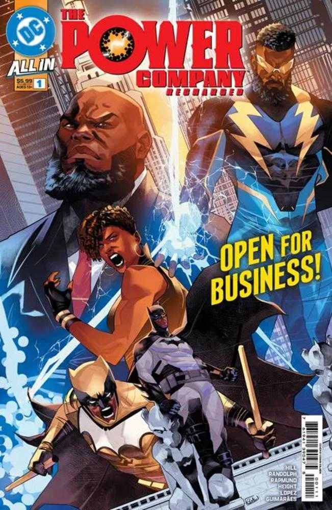 Power Company Recharged #1 (One Shot) Couverture A Edwin Galmon