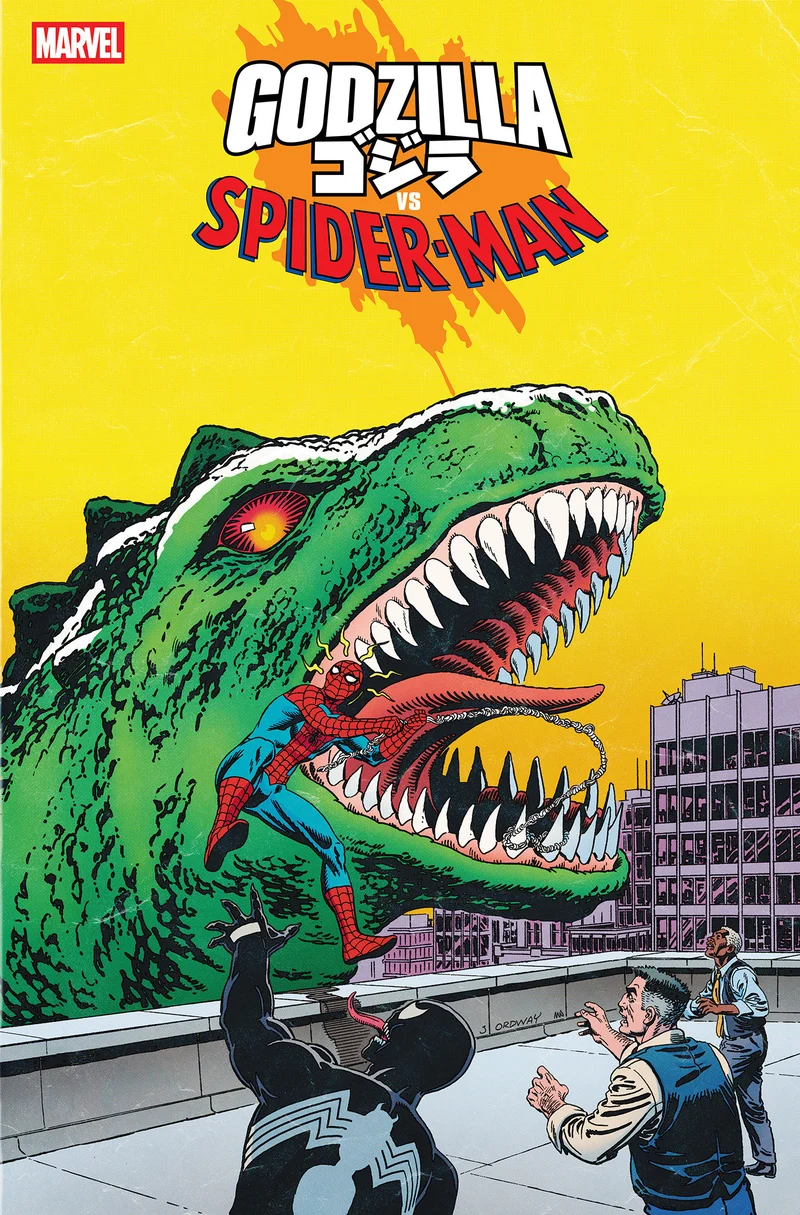 Godzilla vs. Spider-Man #1 Marvel Ordway Godzilla Roi des Monstres Hommage 04/30/2025