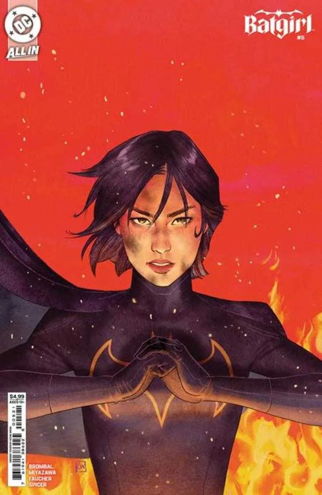Batgirl #5 Couverture B Kevin Wada Variante en papier cartonné