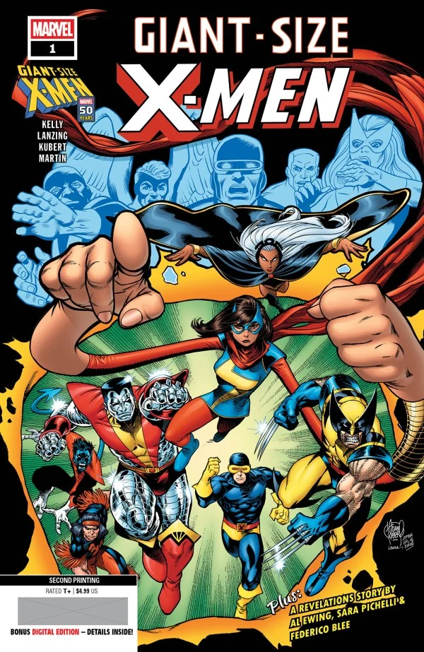 X-Men géant n°1, 2e tirage Marvel, Adam Kubert, 07/09/2025