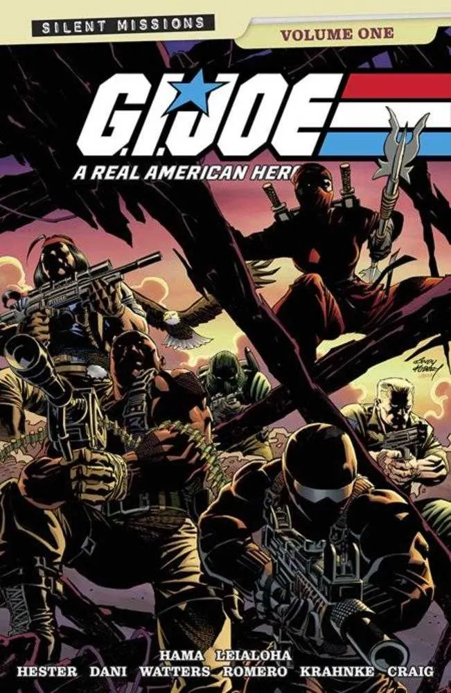 GI Joe Un vrai héros américain Les missions silencieuses TPB Andy Kubert & Laura Martin Couverture