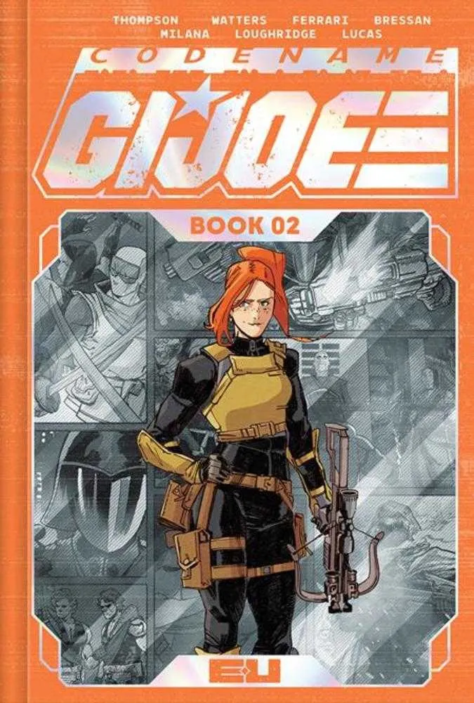 Codename GI Joe Deluxe Edition Relié Livre 02 Marco Ferrari Spot Foil Cover