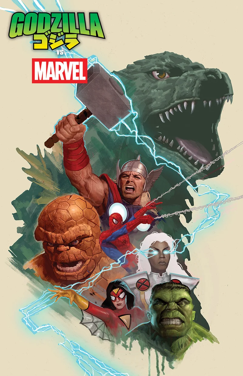 Godzilla contre l'univers Marvel