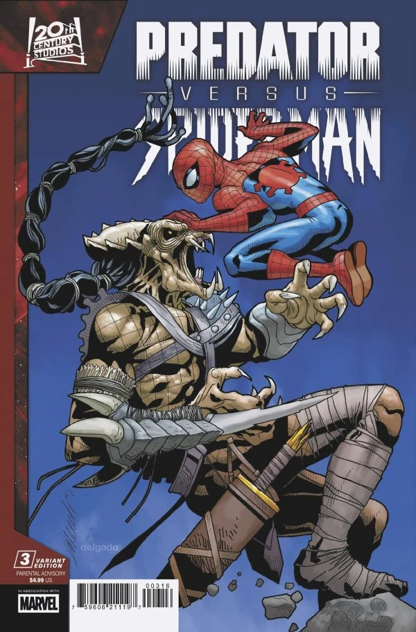 Predator contre Spider-Man #3 MARVEL 1:25 Salvador Larroca 06/25/2025