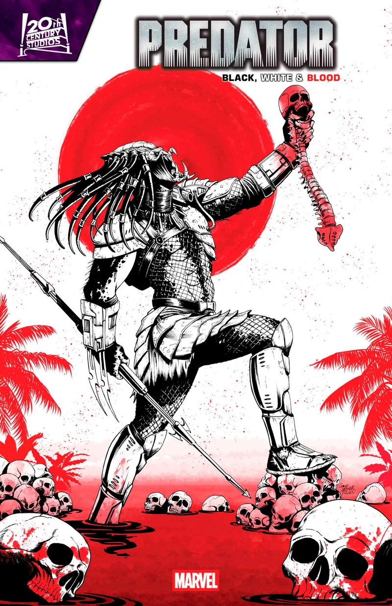Predator Noir Blanc et Sang #2 MARVEL 08/27/2025