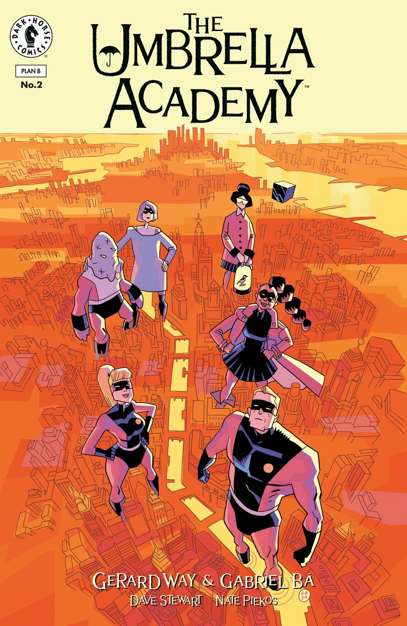 Plan B de The Umbrella Academy #2 Dark Horse A Bá 08/20/2025