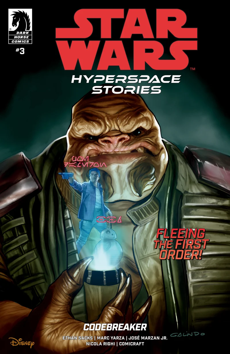 Star Wars Hyperspace Stories Codebreaker #3 Dark Horse A Galindo 08/27/2025