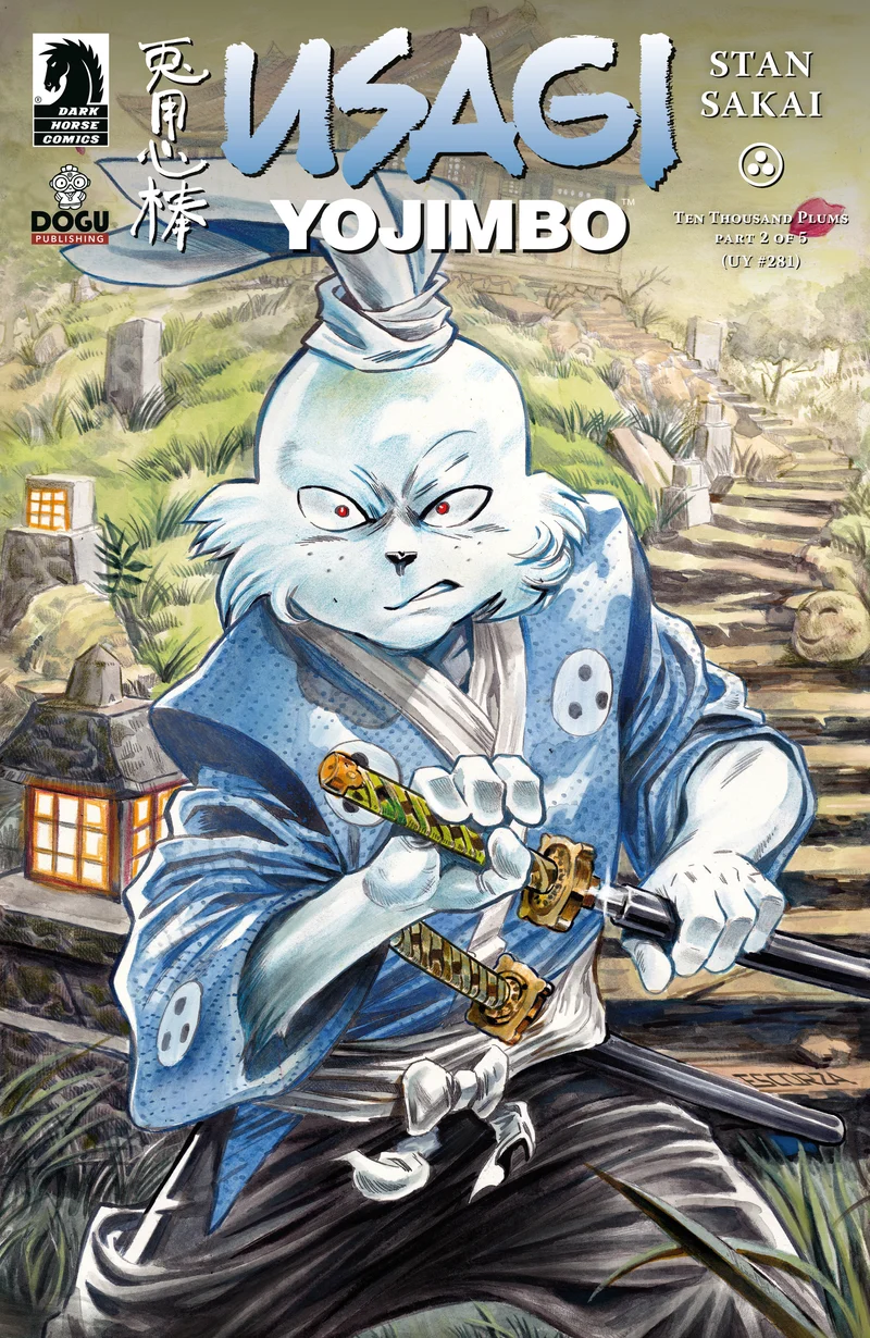 Usagi Yojimbo Dix Mille Prunes #2 Couverture B Escorzas
