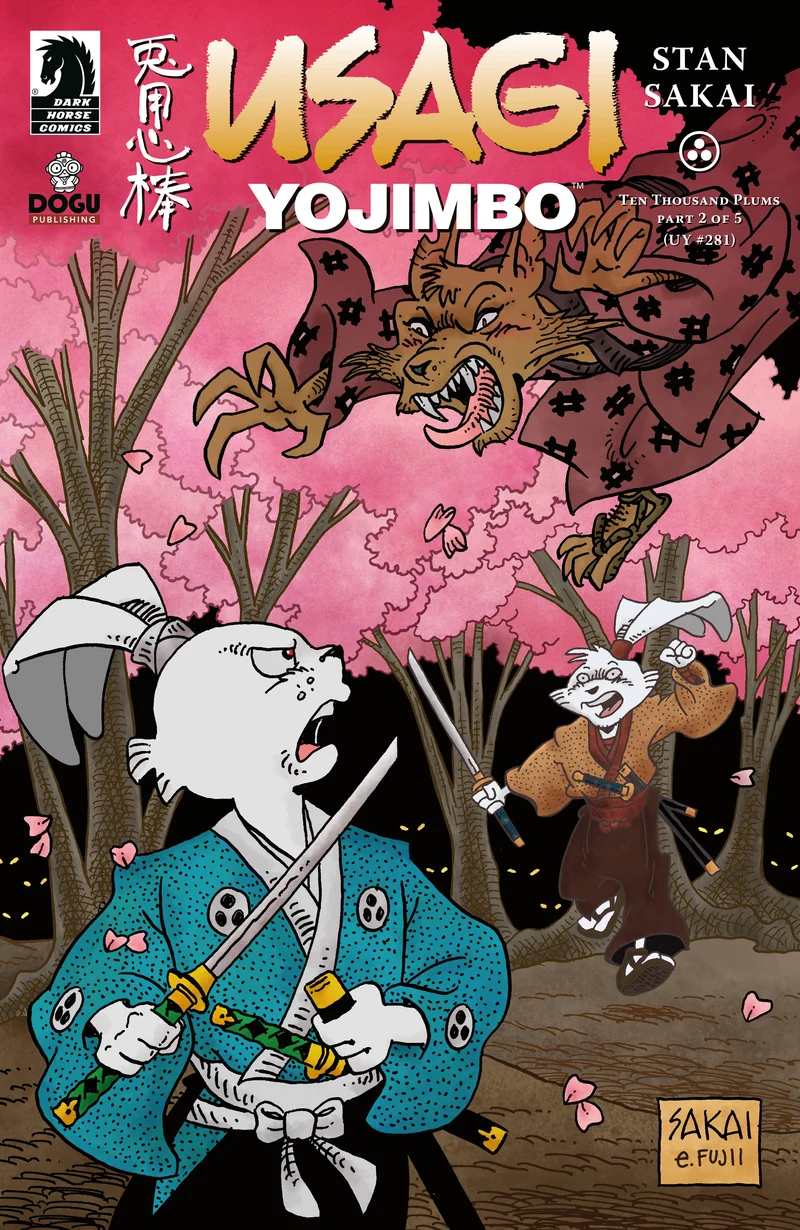 Usagi Yojimbo Dix Mille Prunes #2 Couverture A Sakai